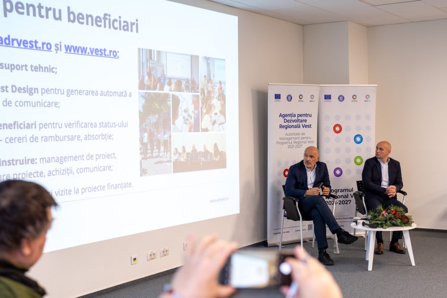 Read more about the article ADR Vest a lansat platforma digitală de monitorizare a investițiilor finanțate prin Programul Regional Vest