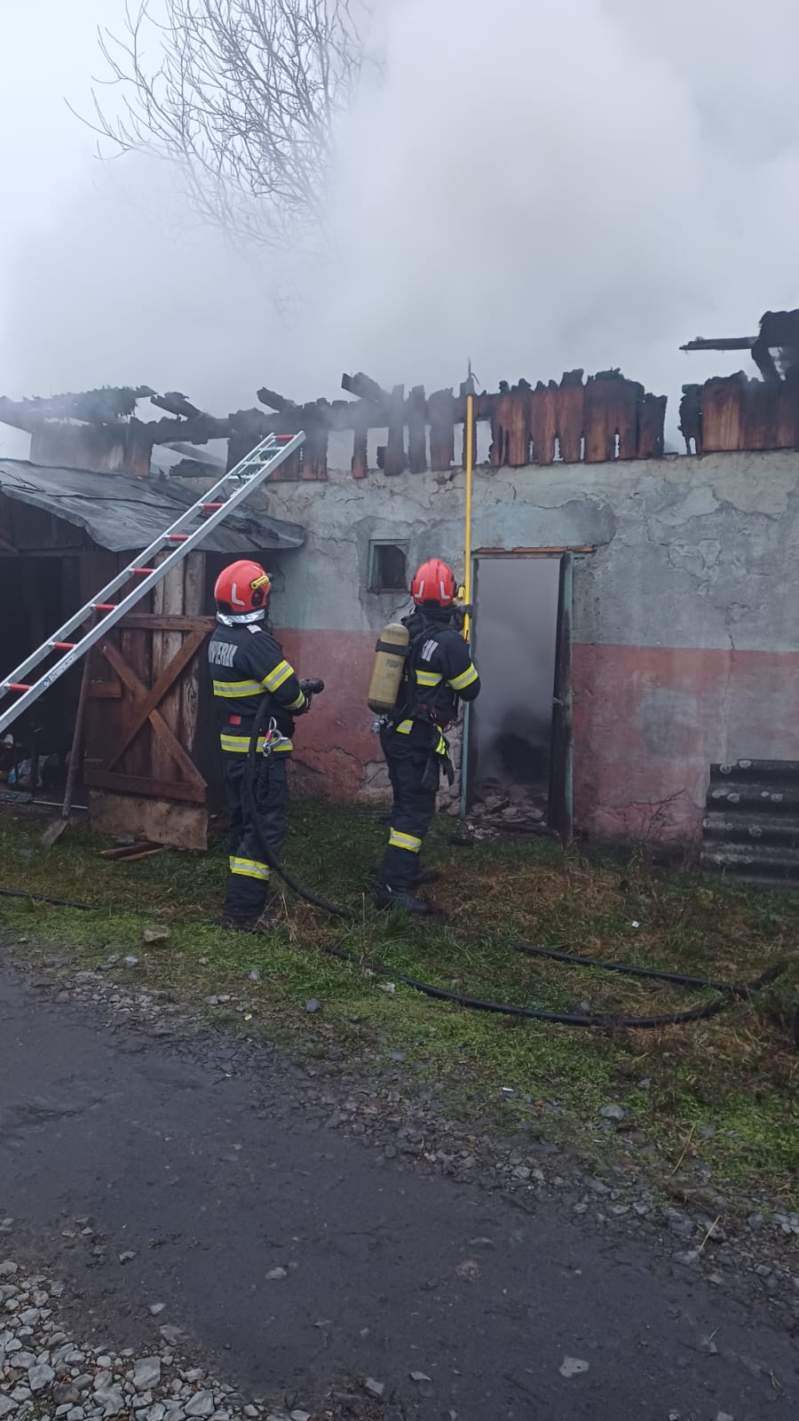 Read more about the article Incendiu la o magazie din Orăștie