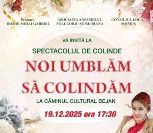 Read more about the article „Noi umblăm să colindăm” – seară de tradiție la Bejan