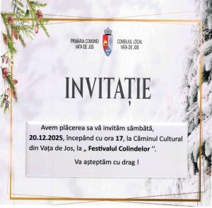 Read more about the article Festivalul Colindelor aduce spiritul Crăciunului la Vața de Jos