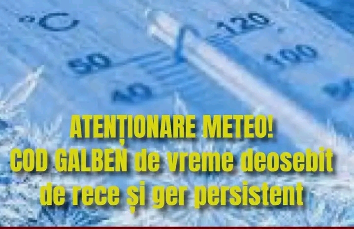 Read more about the article Temperaturi deosebit de scăzute și ger