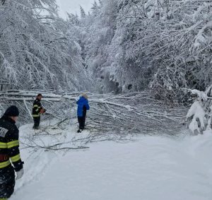 Read more about the article Situația operativă din județul Hunedoara privind intervențiile autorităților în contextul căderilor masive de zăpadă
