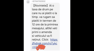 Read more about the article Avertisment CNAIR: Mesaje false care solicită plata urgentă a Rovinietei