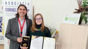 Read more about the article Eleva Ana-Maria Iordache, medalie de aur pentru o idee care poate schimba lumea