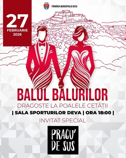 Read more about the article Balul Balurilor – ” Dragoste la Poalele Cetății”, o seară a eleganței și istoriei la Deva