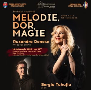 Read more about the article O seară de muzică şi emoţie la Deva: „Melodie, Dor, Magie”
