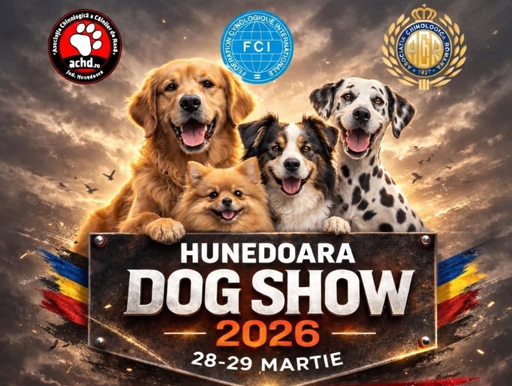 Read more about the article Hunedoara Dog Show 2026: două zile de competiție canină la Deva