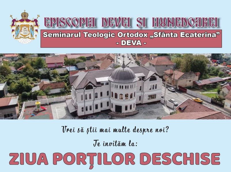 Read more about the article Ziua Porților Deschise la Seminarul Teologic Ortodox „Sfânta Ecaterina” – Deva