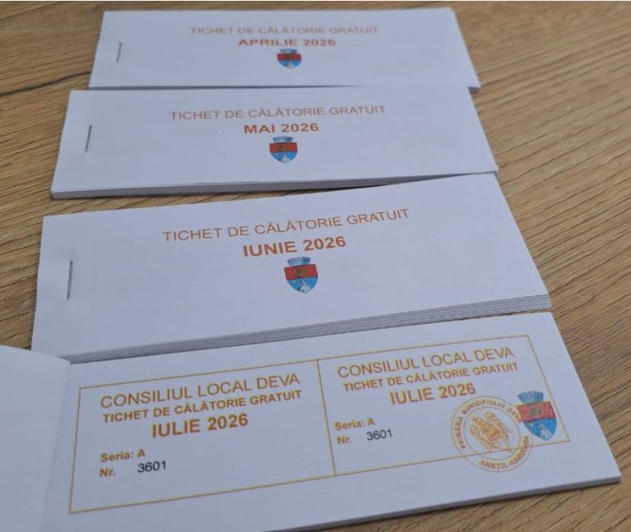 Read more about the article În atenția pensionarilor din municipiul Deva și a altor categorii de persoane care beneficiază de tichete de călătorie gratuite pentru transportul public local!