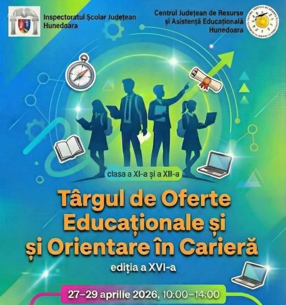 Read more about the article Târgul de Oferte Educaționale și de Orientare în Carieră pentru elevii claselor a XI-a și a XII-a