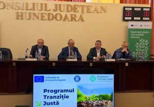 Read more about the article Întâlnire dedicată mediului de afaceri, în cadrul Programului Tranziție Justă, la CJ Hunedoara