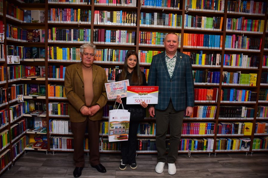 Read more about the article Cel mai fidel cititor pe luna aprilie la Biblioteca Judeţeană