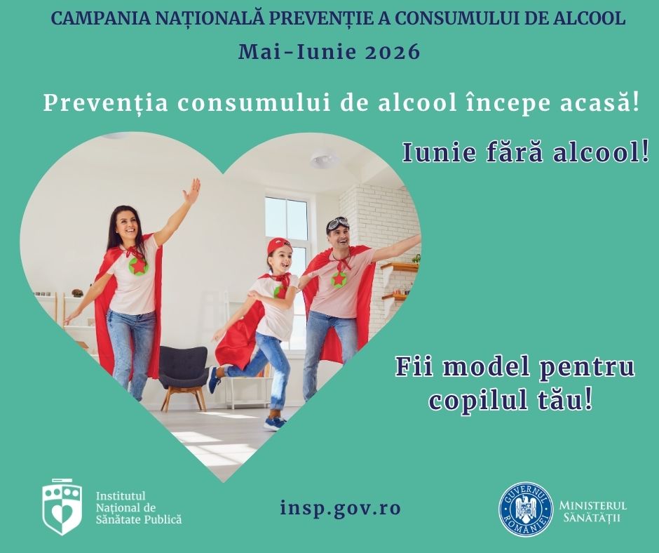 Read more about the article Campania Națională de Prevenție a Consumului de Alcool – „Fii tu însuți, fără filtre, fărăalcool!”