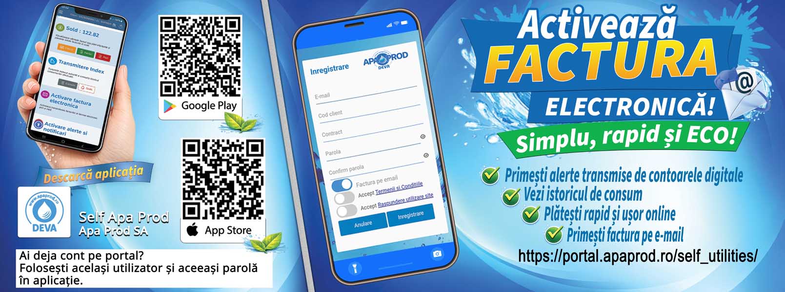 Read more about the article APA PROD – „Eficiență prin DIGITALIZARE în relația cu clienții”: Monitorizare digitală, alerte de avarie și factura electronică