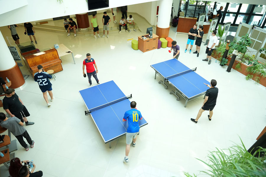Read more about the article Poli Ping Pong Challenge a ajuns la cea de-a III-a ediție, la Biblioteca UPT