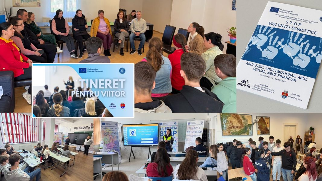 Read more about the article „Tineret pentru viitor” – proiect dedicat prevenirii violenţei domestice şi consumului de droguri în rândul tinerilor din judeţul Hunedoara