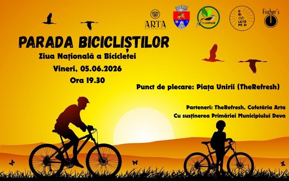 Read more about the article Restricții de circulație la Deva cu ocazia Paradei Bicicliștilor!