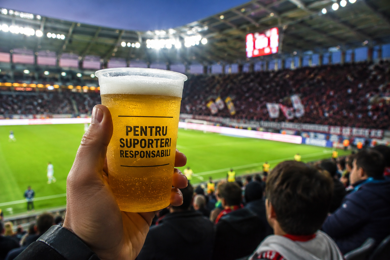 Read more about the article Au intrat în vigoare noile reguli pe stadioane: în ce condiții va putea fi vândută berea