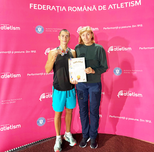 Read more about the article Atletism: Eric Rus a cucerit o medalie de bronz la Campionatele Naționale de seniori