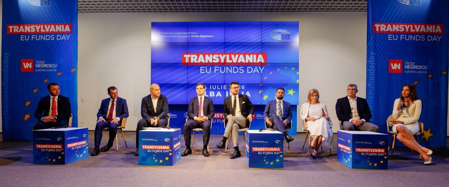 Read more about the article Peste 400 de participanți la „Transylvania EU FundsDay”, platforma regională de dialog privind viitorul fondurilor europene, organizată de Victor Negrescu la Alba Iulia