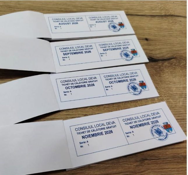 Read more about the article În aternţia beneficiarilor de tichete de călătorie gratuite pentru transportul public local!