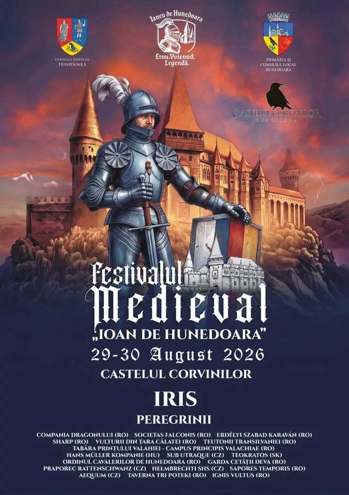 Read more about the article Festivalul Medieval „Ioan de Hunedoara” readuce istoria la viață, la Castelul Corvinilor