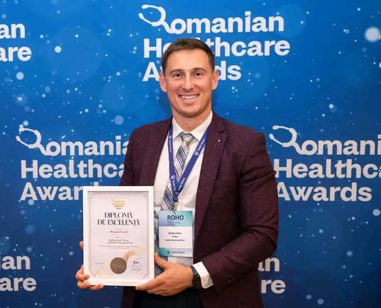 Read more about the article Spitalul Municipal Brad, recunoaștere națională la Romanian Healthcare Awards 2026